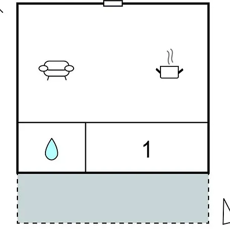 1 Bedroom Gorgeous In דירה